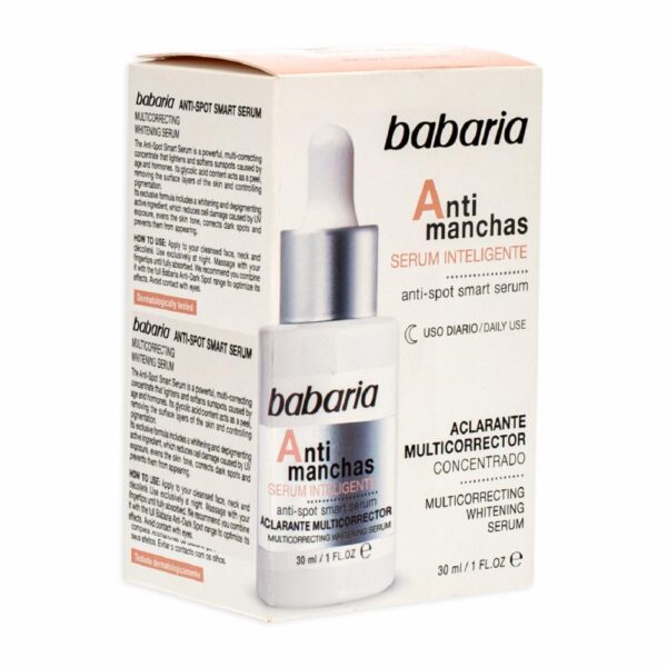Sérum Facial Inteligente Anti-Manchas BABARIA 30 Ml - Imagen 3