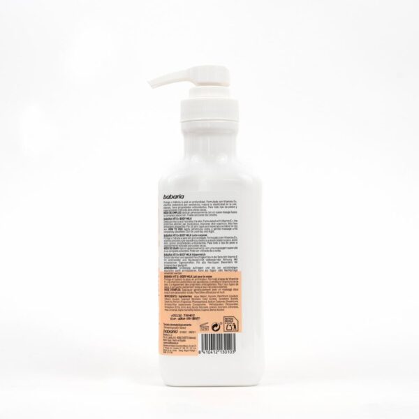 Crema Corporal Con Vitamina E+ BABARIA 500 Ml - Imagen 2