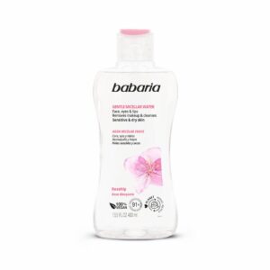 Agua Micelar Rosa Mosqueta Pieles Sensibles Y Secas BABARIA 300 Ml