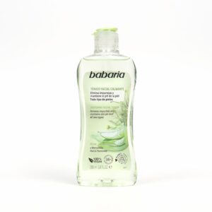Tónico Facial Calmante Con Aloe Y Manzanilla BABARIA 200 Ml