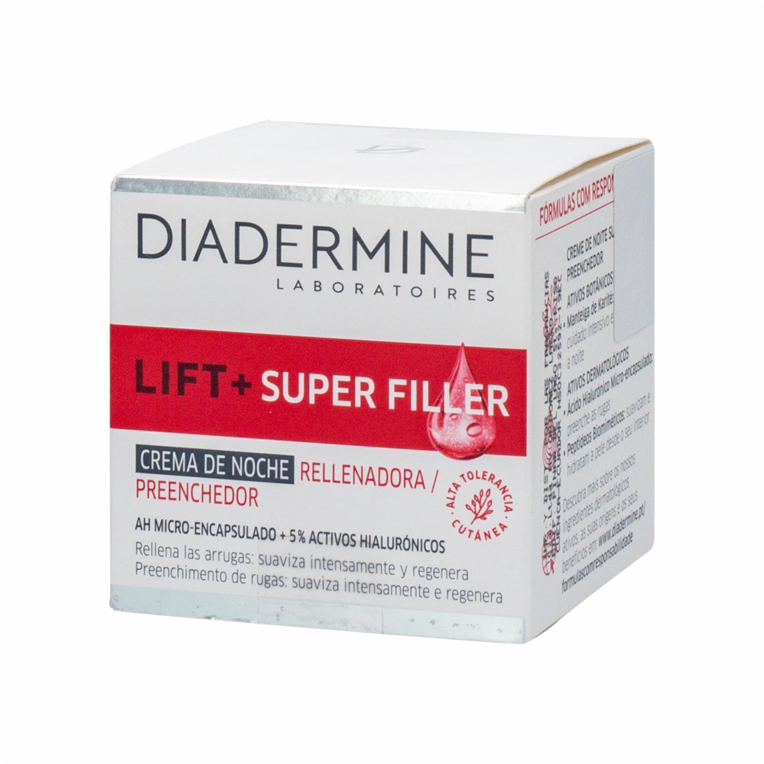 Crema Facial Noche Lift+Super Filler DIADERMINE 50 Ml