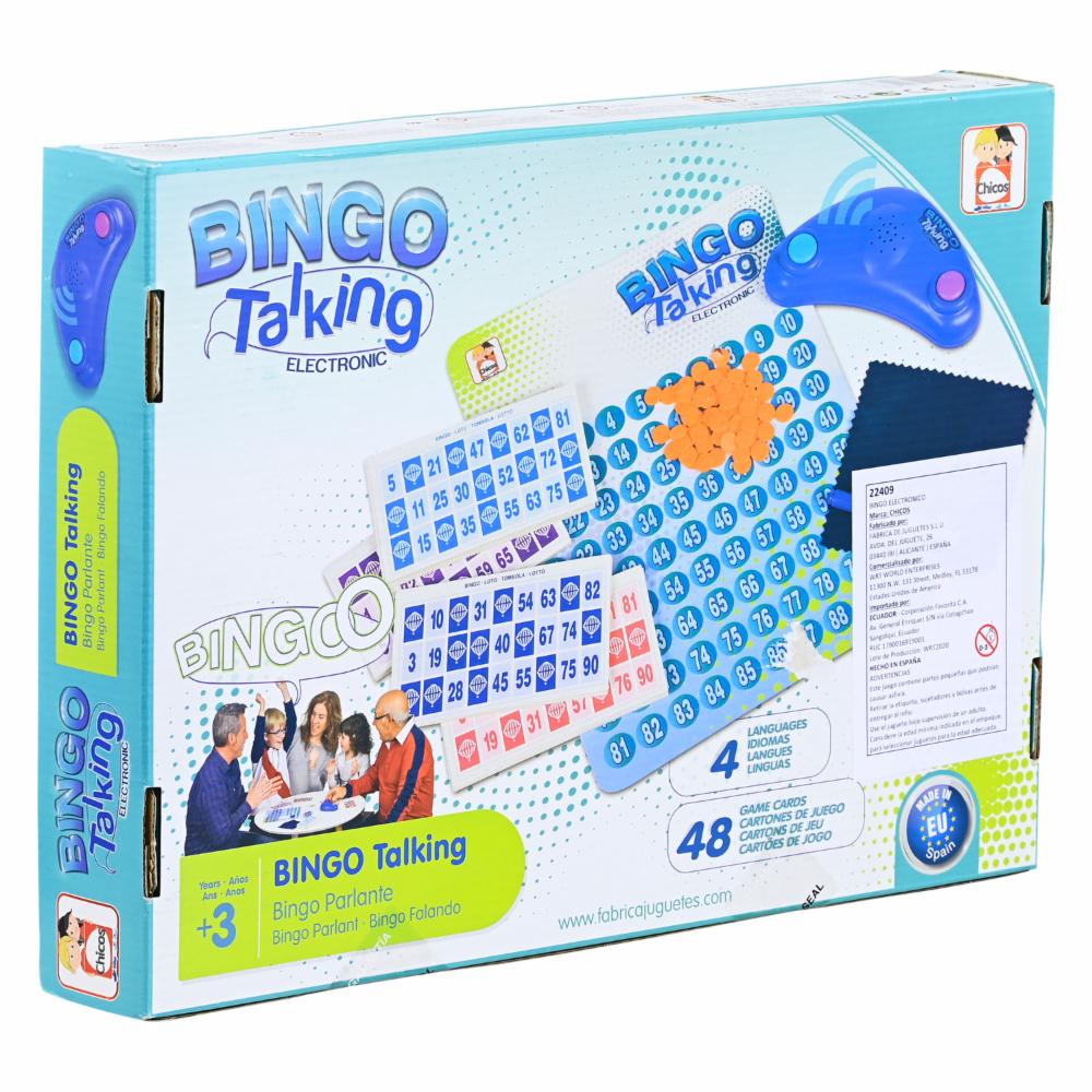 Bingo Electrónico CHICOS Con Altavoz - Imagen 2