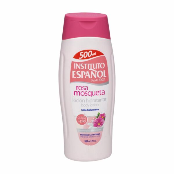 Loción Corporal Rosa Mosqueta Y Ácido Hialurónico INSTITUTO ESPAÑOL 500 Ml