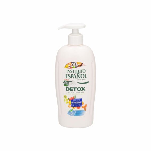 Crema Corporal Hidratante A Base De Úrea, Función Detox INSTITUTO ESPAÑOL Presentación De 500 Ml