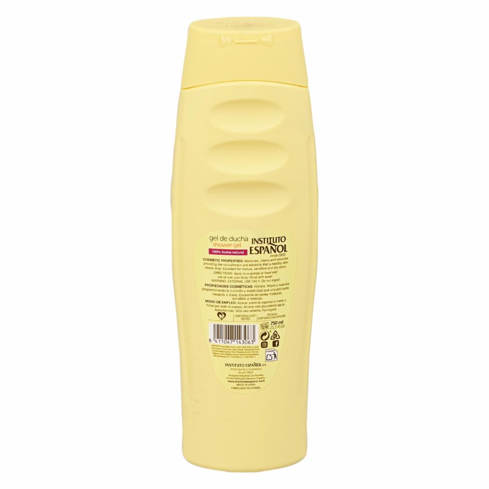 Gel De Ducha Avena INSTITUTO ESPAÑOL 750 Ml - Imagen 2