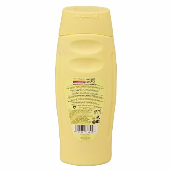 Crema Corporal Hidratante De Avena INSTITUTO ESPAÑOL Presentación De 500 Ml - Imagen 2