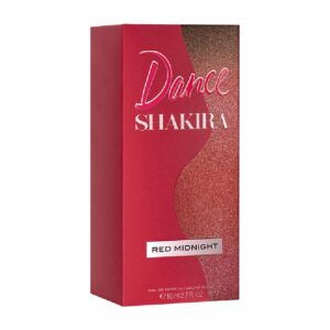 Fragancia Para Dama Dance Red Midnight SHAKIRA EDT 80 Ml