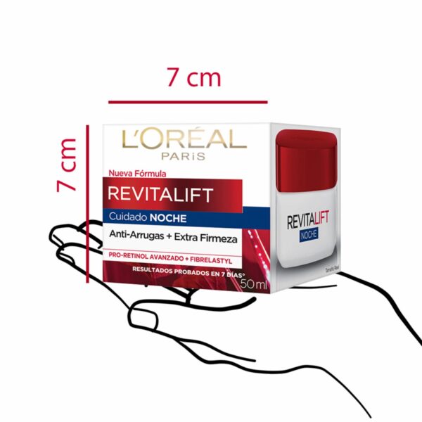 Crema Facial De Noche Anti Arrugas + Extra Firmeza Revitalift L'ORÉAL 50 Ml - Imagen 8