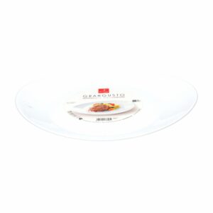 Plato Ovalado Gran Gusto Color Blanco BORMIOLI ROCCO 31,7 x 26,2 Cm