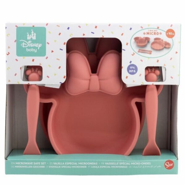 Vajilla Minnie DISNEY 4 Piezas