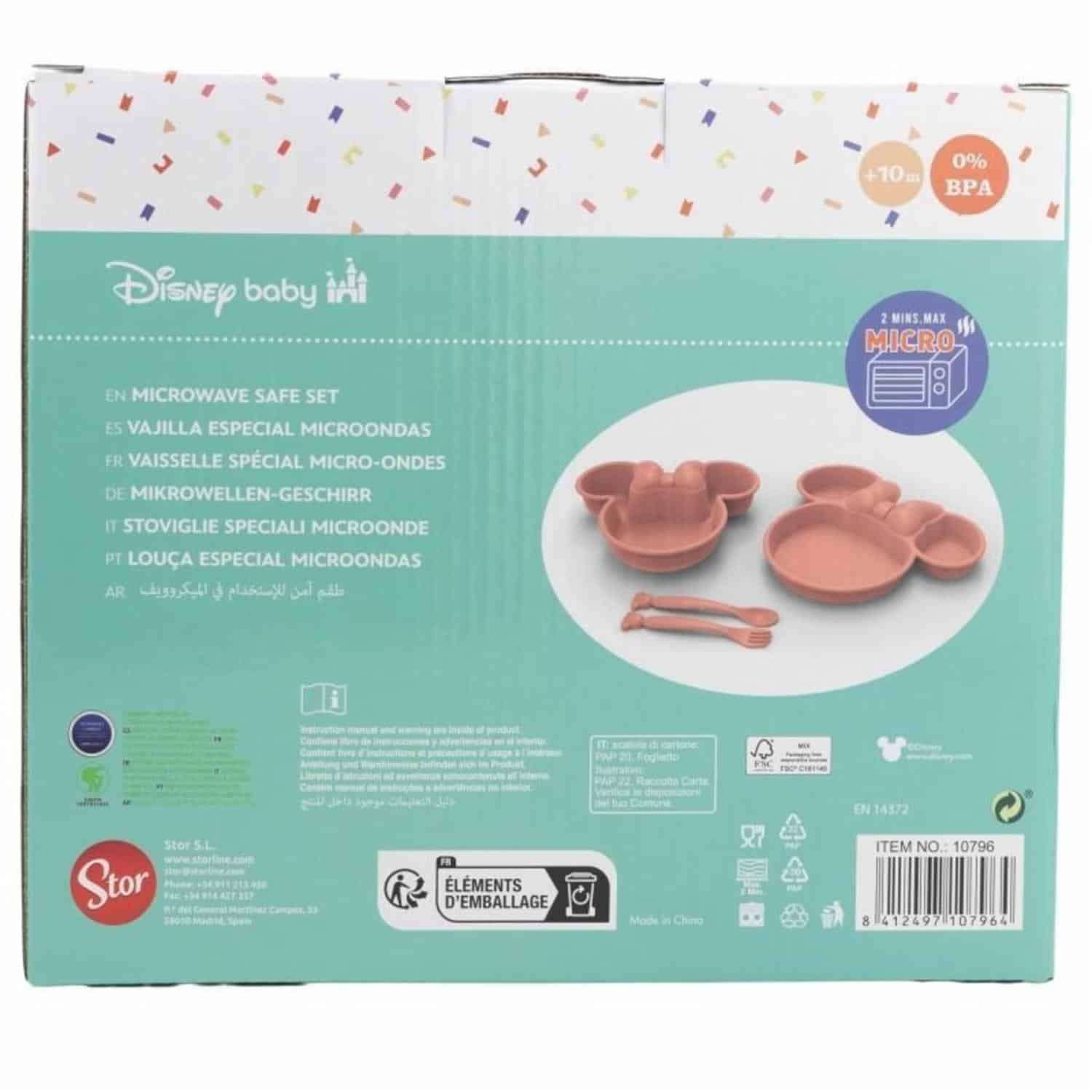 Vajilla Minnie DISNEY 4 Piezas - Imagen 3