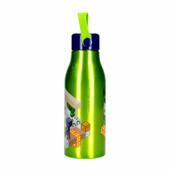Tomatodo De Aluminio  Con Agarradera  Flexi Minecraft STOR 760 Ml - Imagen 4