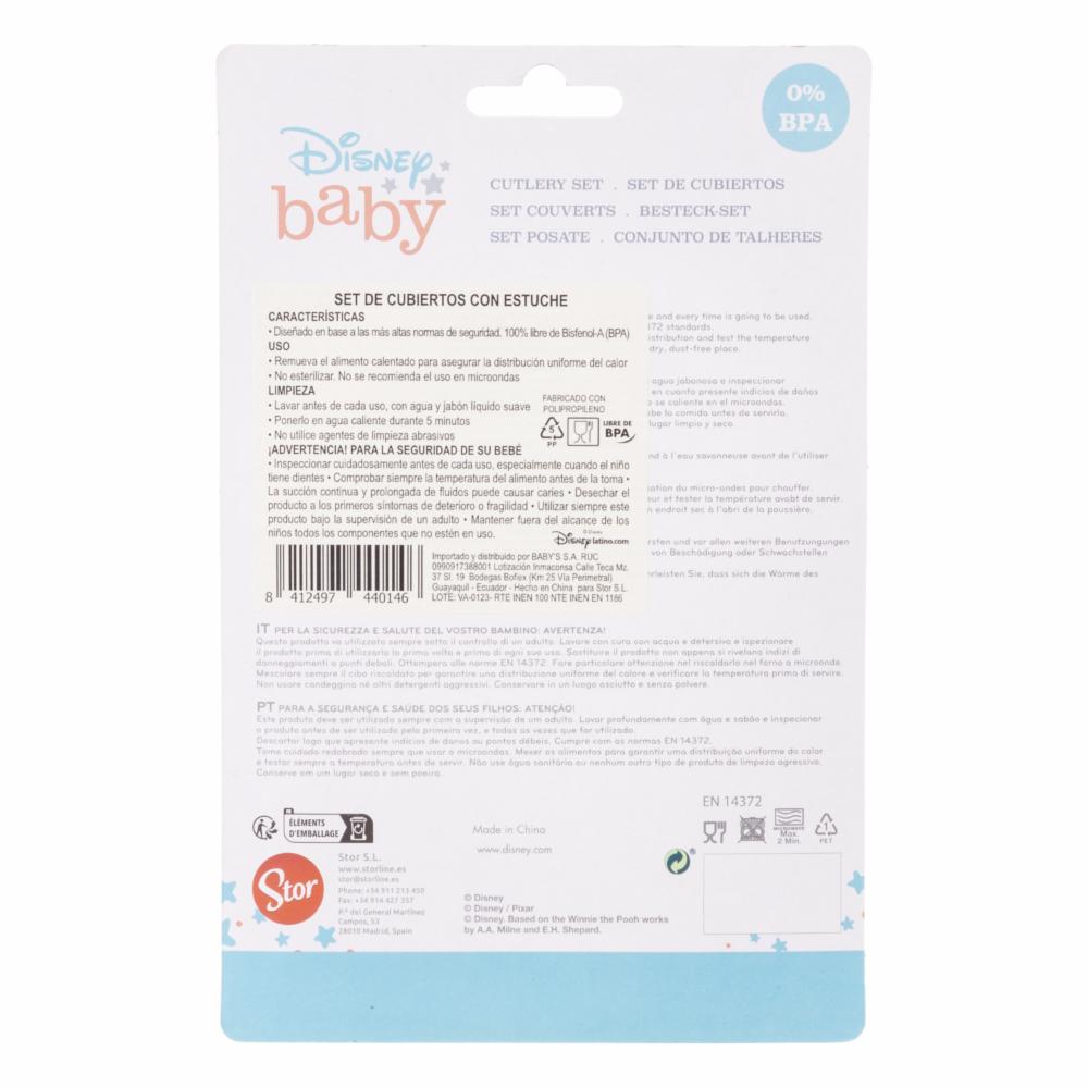 Set De Cubiertos Mickey Y Minnie Con Estuche DISNEY X 2 Uds - Imagen 2