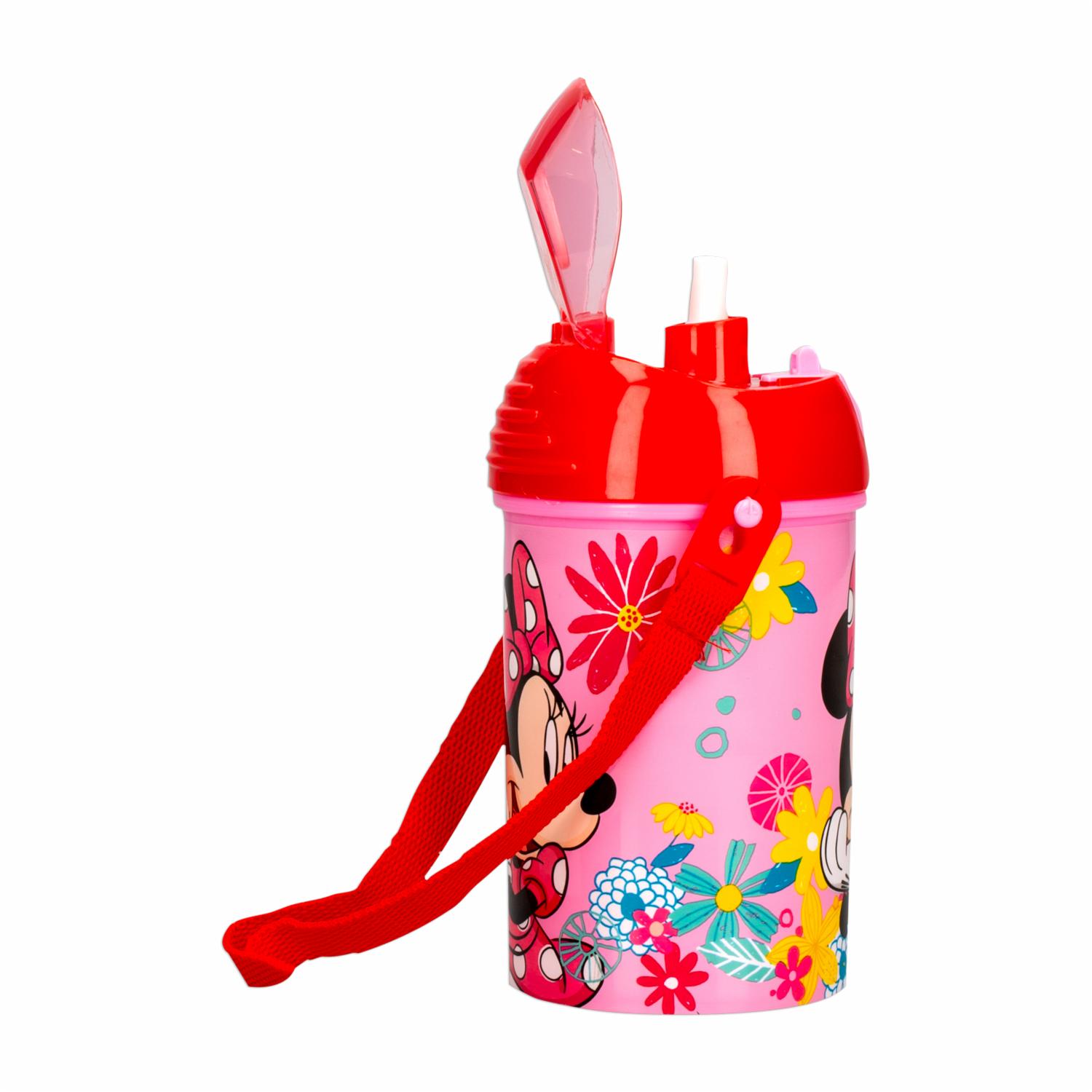 Tomatodo Pop Up  Minnie Con Cordón STOR 450 Ml - Imagen 3