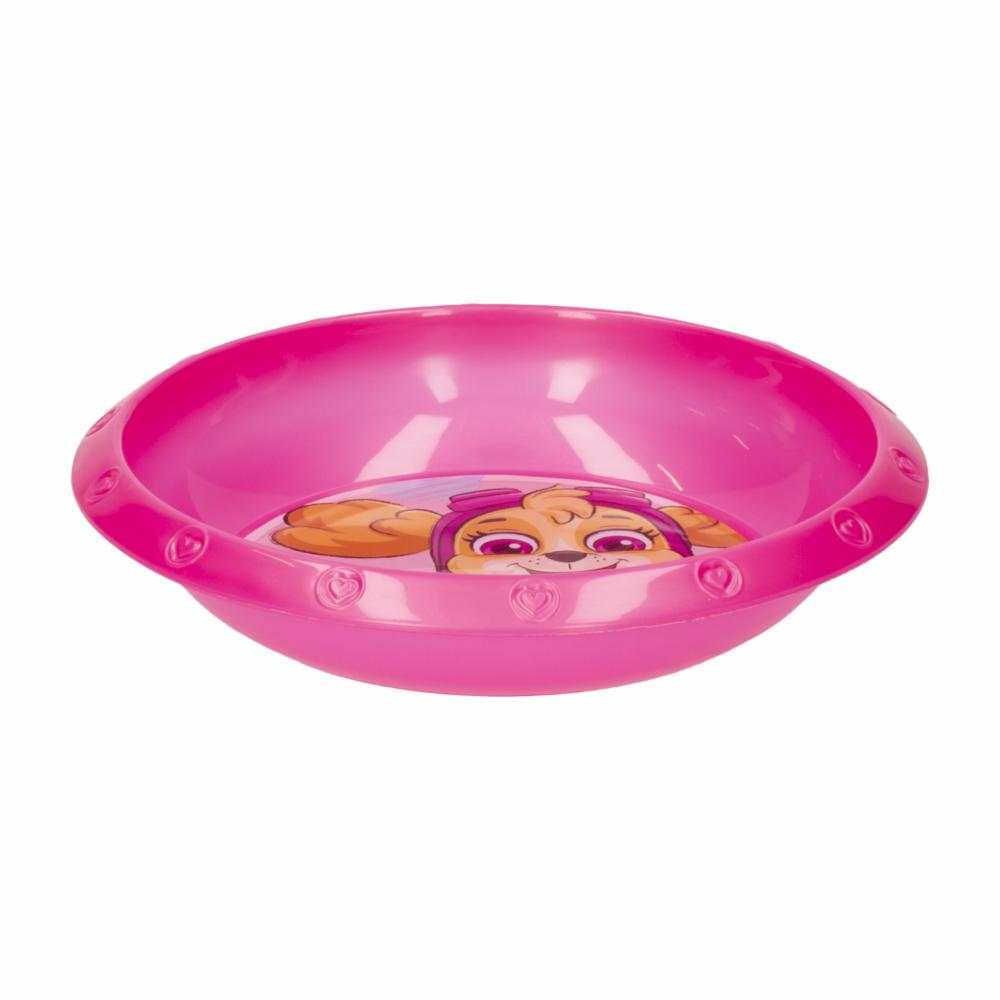 Plato Hondo Infantil Diseño Paw Patrol Niña DISNEY Unidad - Imagen 2