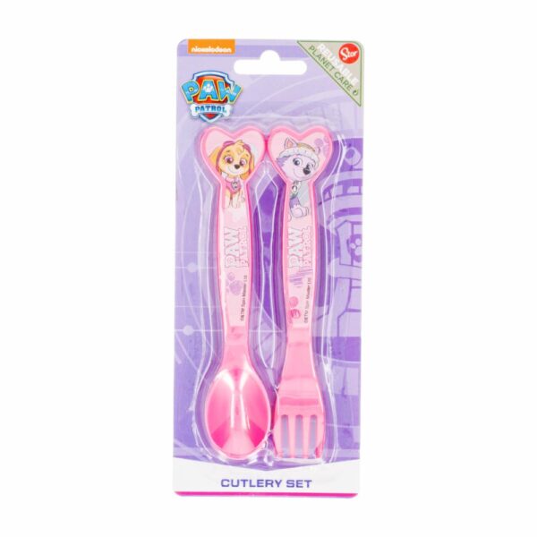 Set De Cubiertos Diseño Paw Patrol STOR 2 Uds
