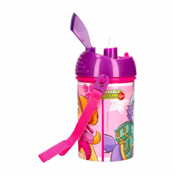 Tomatodo Pop Up  Paw Patrol Girl Con Cordón STOR 380 Ml - Imagen 3