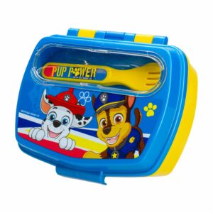 Porta Lunch Con Cubiertos Diseño Paw Patrol Niño DISNEY Unidad