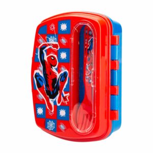 Porta Lunch Con Cubiertos Diseño Spiderman DISNEY Unidad