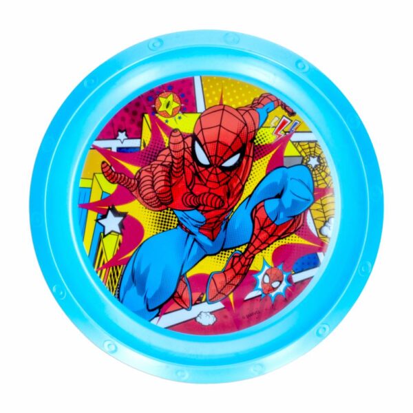 Plato Para Niños Diseño Spiderman STOR Unidad - Imagen 2