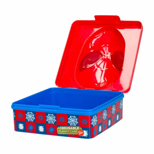 Porta Alimentos 3D  Diseño Spiderman Midnight Flyer STOR 1 Pieza - Imagen 2