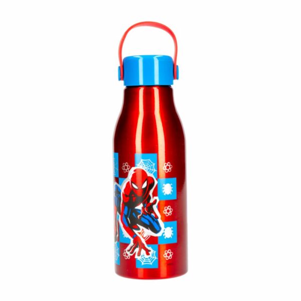 Tomatodo De Aluminio Flexi Con Agarradera Flexi Spiderman STOR 760 Ml - Imagen 2