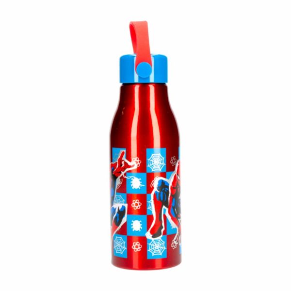 Tomatodo De Aluminio Flexi Con Agarradera Flexi Spiderman STOR 760 Ml - Imagen 4