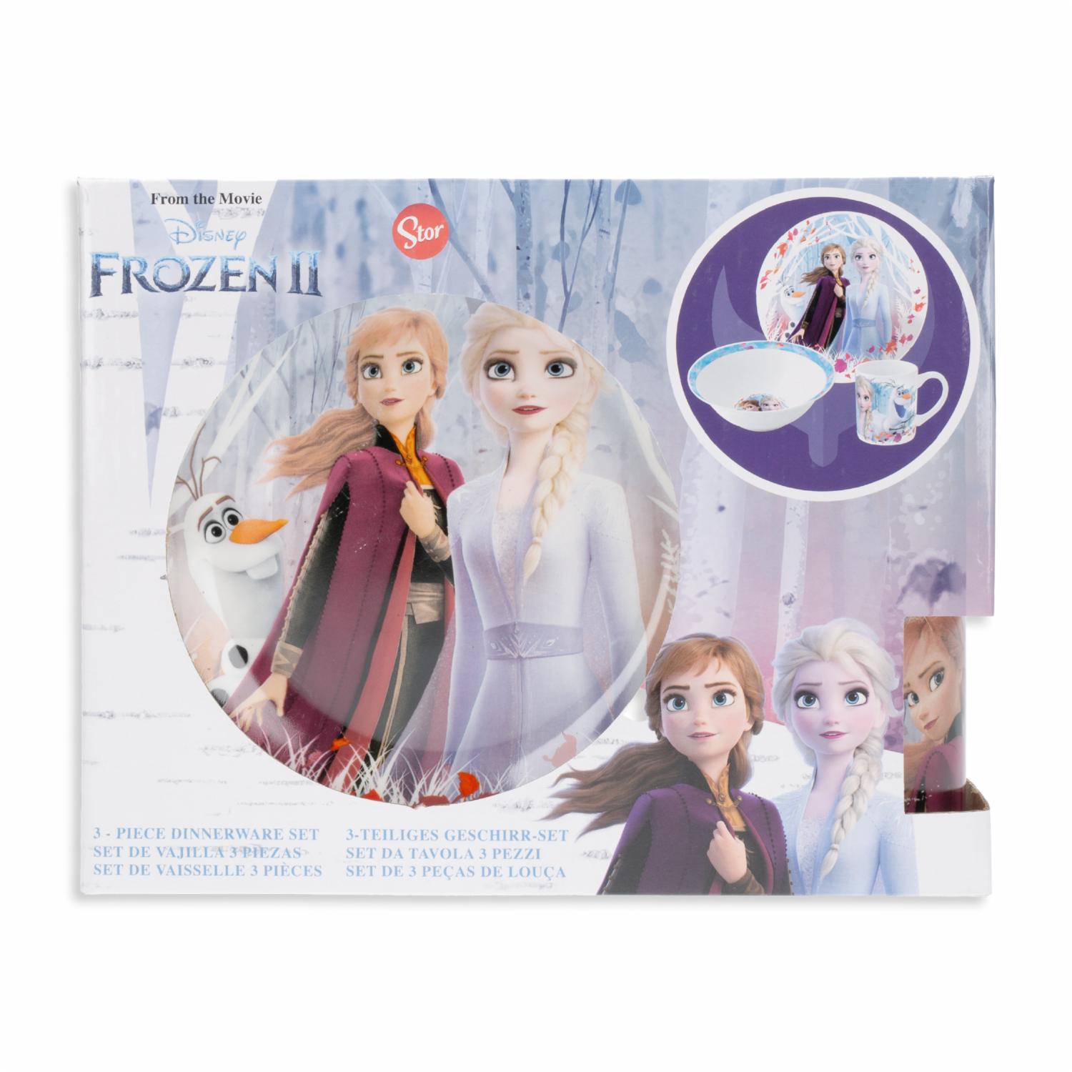 Set De Vajillas 3 Piezas Redonda STOR Frozen - Imagen 5