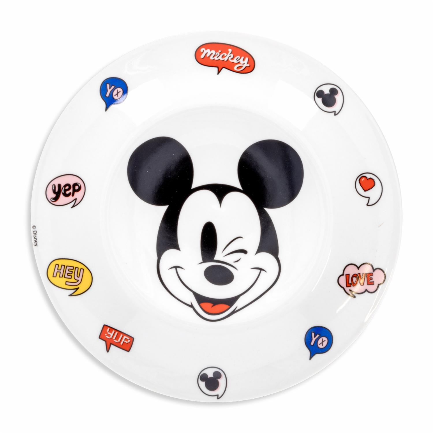 Set De Vajillas 3 Piezas Redonda STOR Mickey - Imagen 2