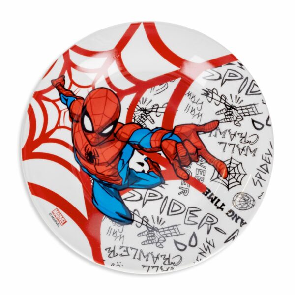 Set De Vajillas 3 Piezas Redonda STOR Spiderman - Imagen 2