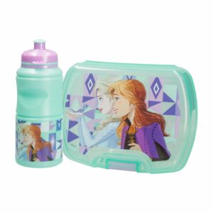 Set Escolar Botilito Y Lonchera Diseño Frozen DISNEY Unidad