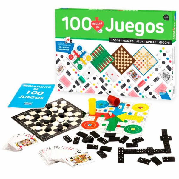 Juego De Mesa FALOMIR 100 Juegos Diferentes - Imagen 2