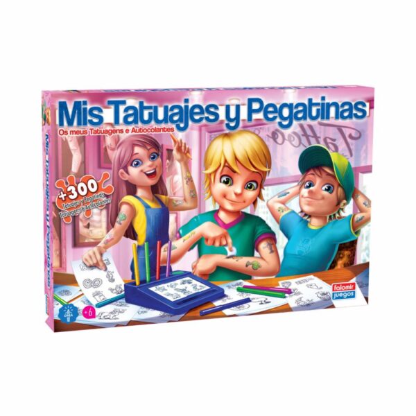 Mis Tatuajes Y Stickers FALOMIR 300 Pegatinas