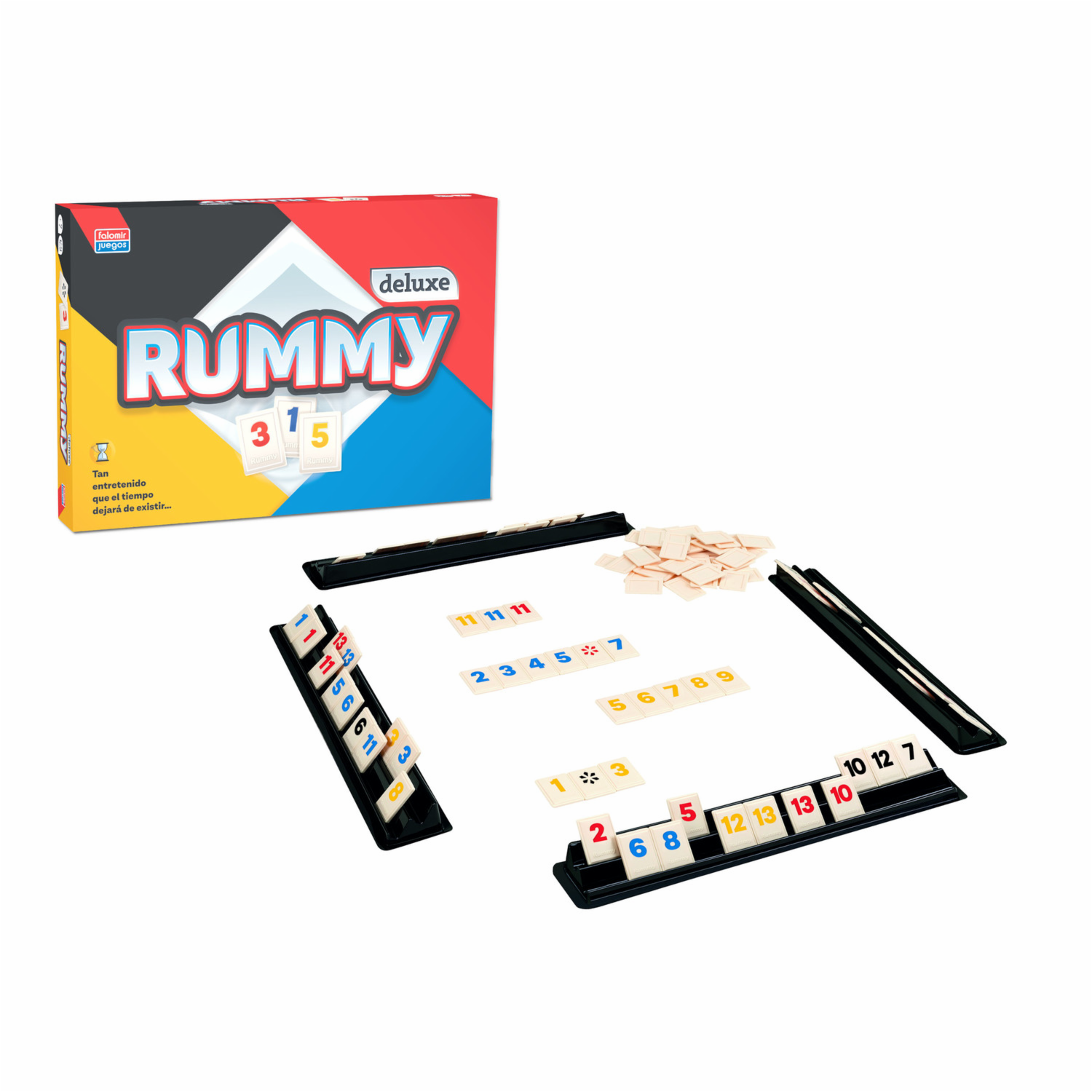 Juego De Mesa Rummy Deluxe FALOMIR 2 – 4 Jugadores