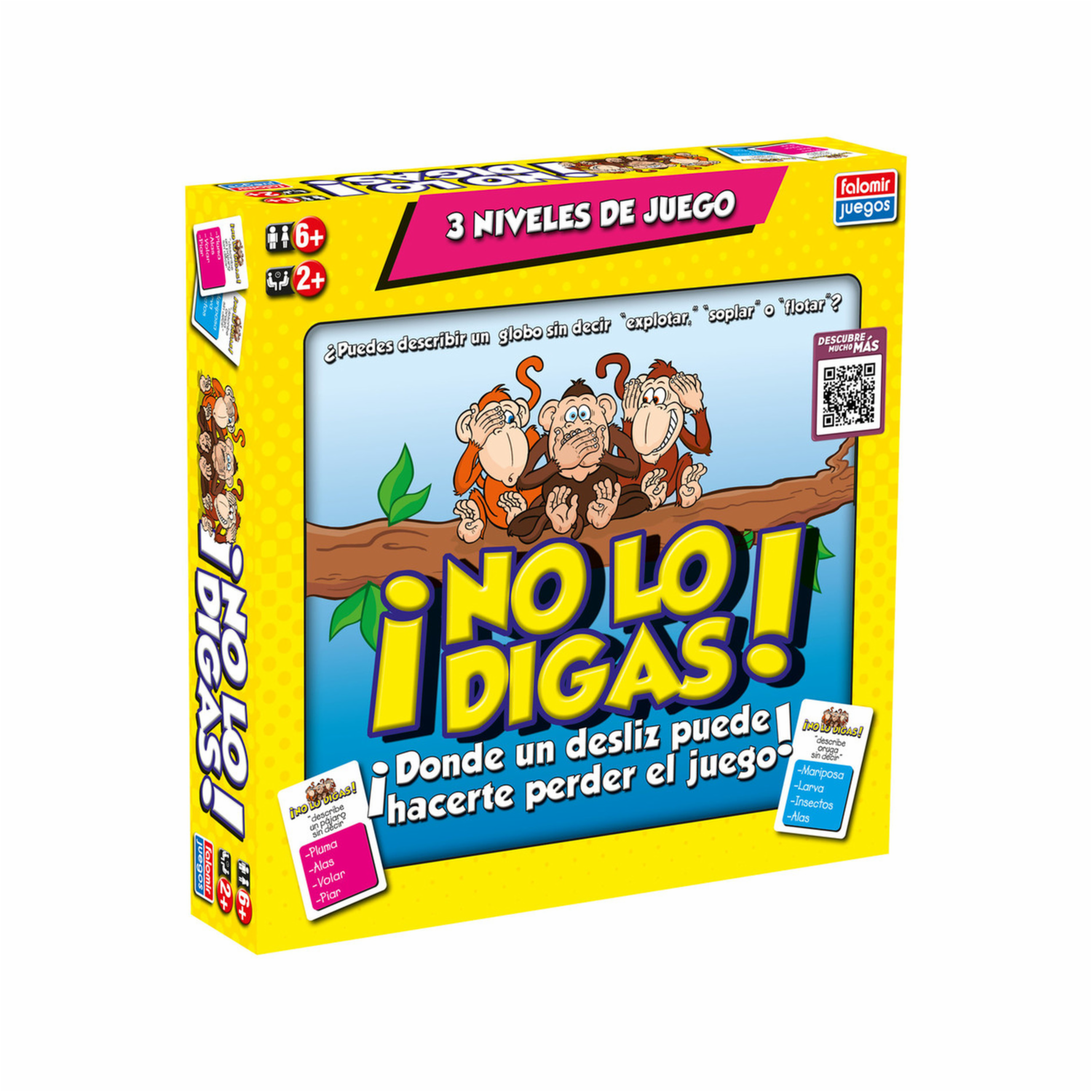 Juego De Mesa ¡No Lo Digas! FALOMIR 2+ Jugadores
