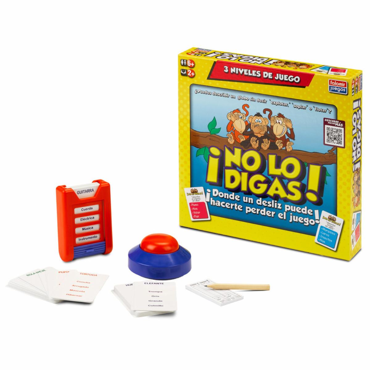 Juego De Mesa ¡No Lo Digas! FALOMIR 2+ Jugadores