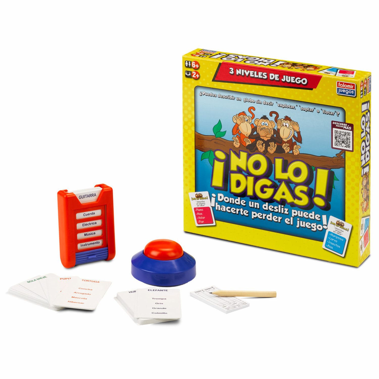 Juego De Mesa ¡No Lo Digas! FALOMIR 2+ Jugadores