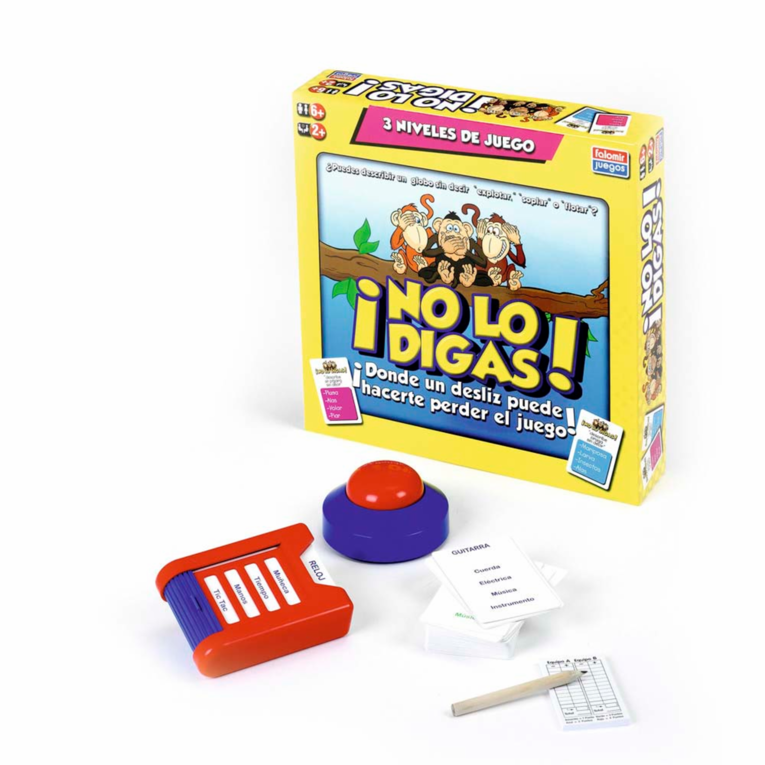 Juego De Mesa ¡No Lo Digas! FALOMIR 2+ Jugadores