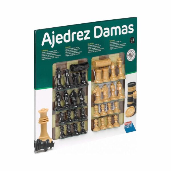 Juego De Ajedrez Falomir Y Damas