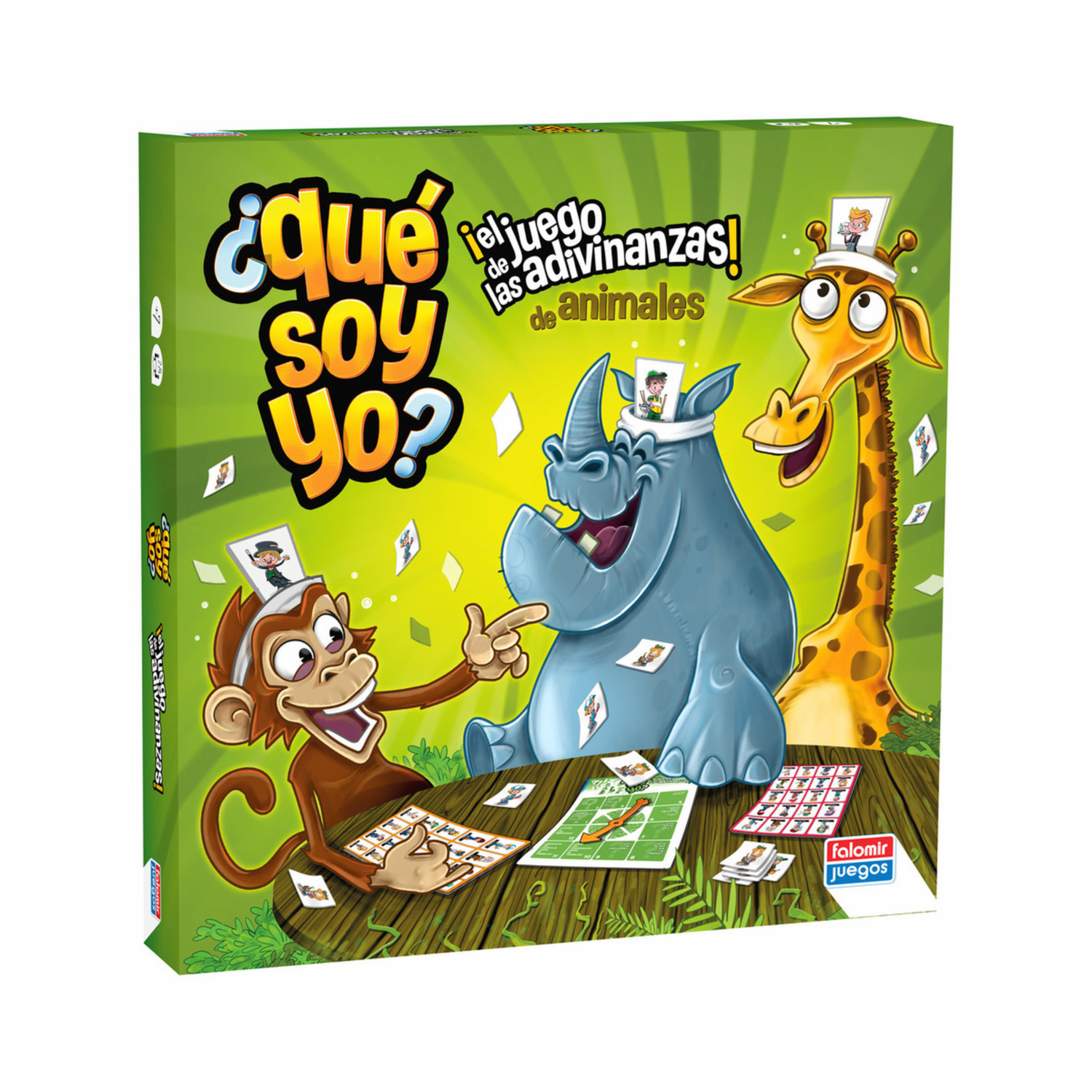 Juego De Adivinanzas ¿Qué Soy Yo? Animales FALOMIR 2 – 4 Jugadores