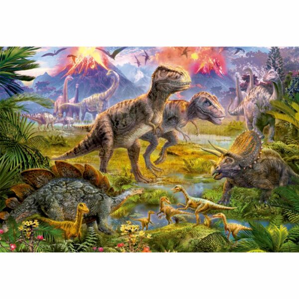 Rompecabezas Encuentro De Dinosaurios EDUCA 500 Piezas - Imagen 2