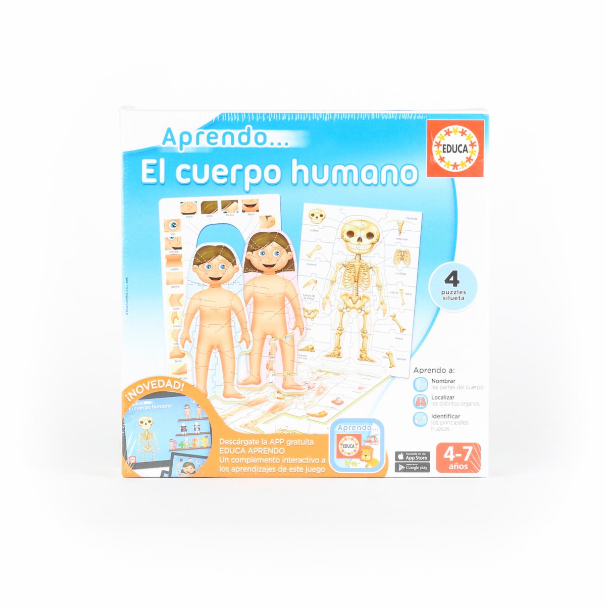 Rompecabezas Aprendo El Cuerpo EDUCA Educativo