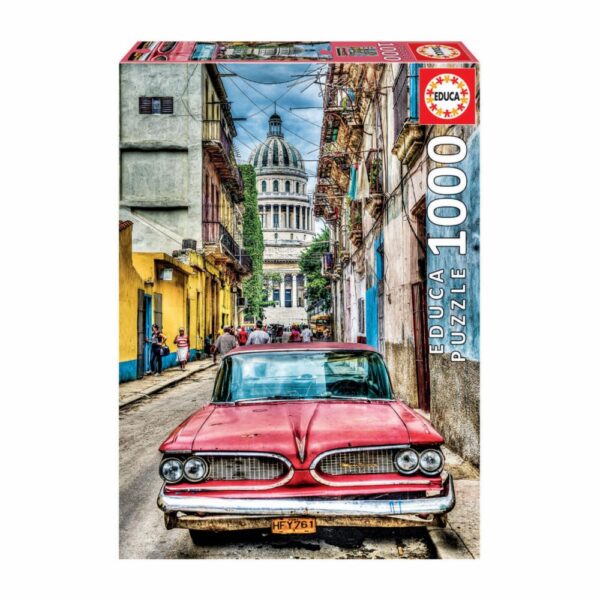 Rompecabezas Coche En La Habana EDUCA 1000 Piezas