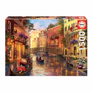 Rompecabezas Atardecer EN Venecia EDUCA BORRAS 1500 Piezas