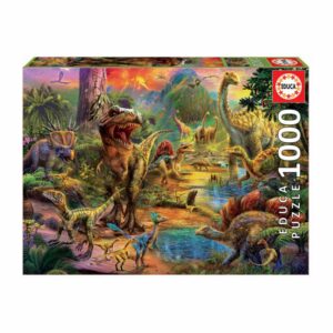 Rompecabezas Tierra De Dinosaurios EDUCA BORRAS 1000 Piezas
