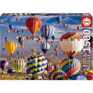 Rompecabezas Globos Aerostaticos EDUCA BORRAS Incluye 1500 Piezas