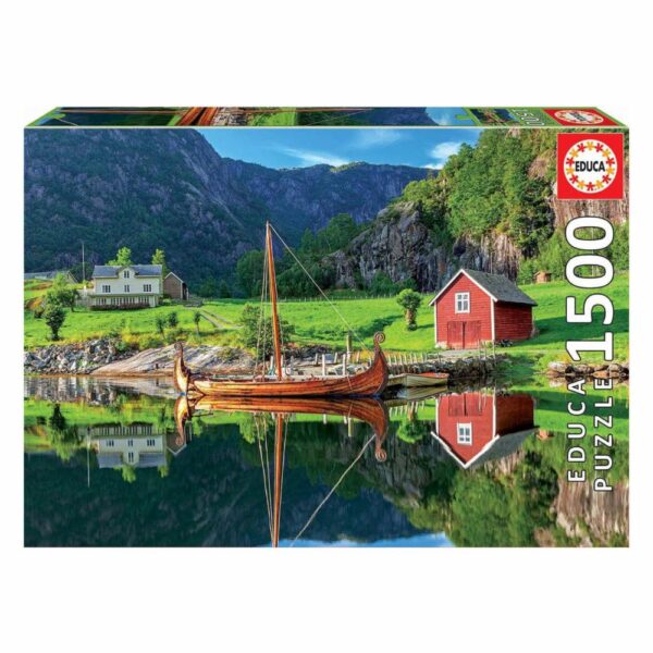 Rompecabezas Barco Vikingo EDUCA 1500 Piezas