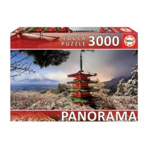 Rompecabezas Monte Fuji Y Pagoda EDUCA 3000 Piezas