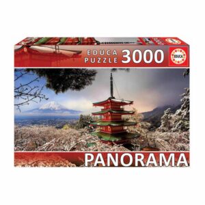 Rompecabezas Monte Fuji Y Pagoda EDUCA 3000 Piezas