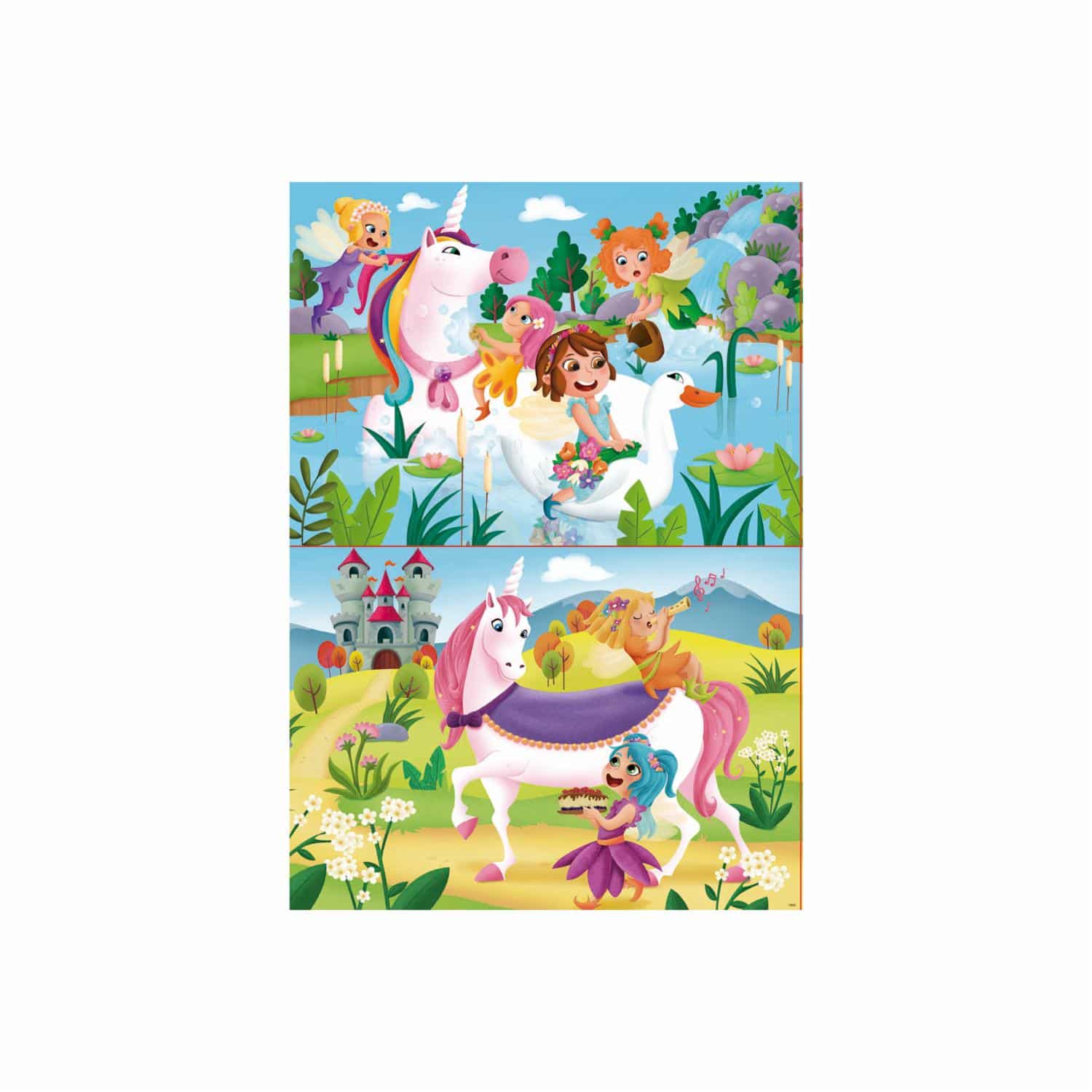 Rompecabezas Unicornios Y Hadas EDUCA 2 De 20 Piezas - Imagen 2